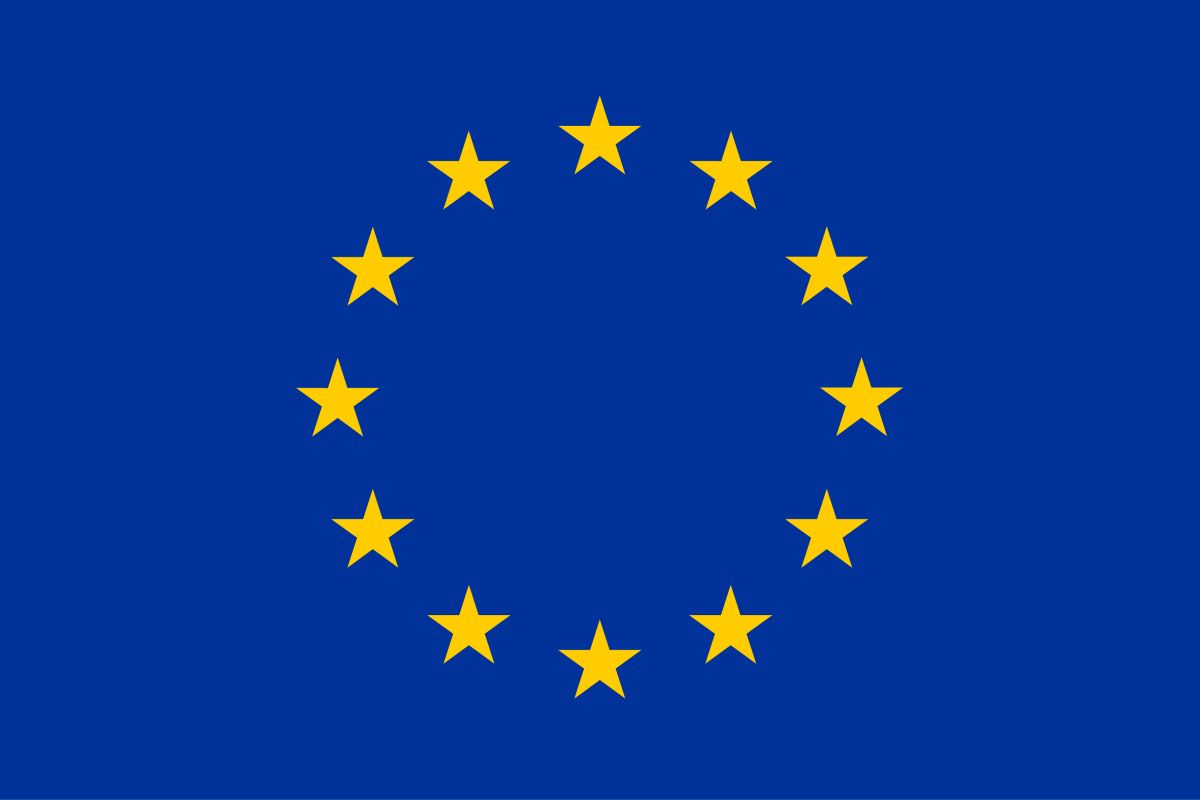 Flag of the EU.
