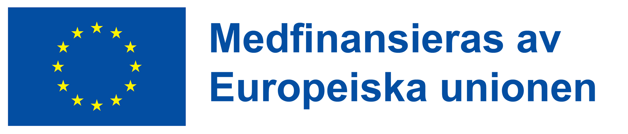 EU-logotyp och text medfinansieras av Europeiska unionen.